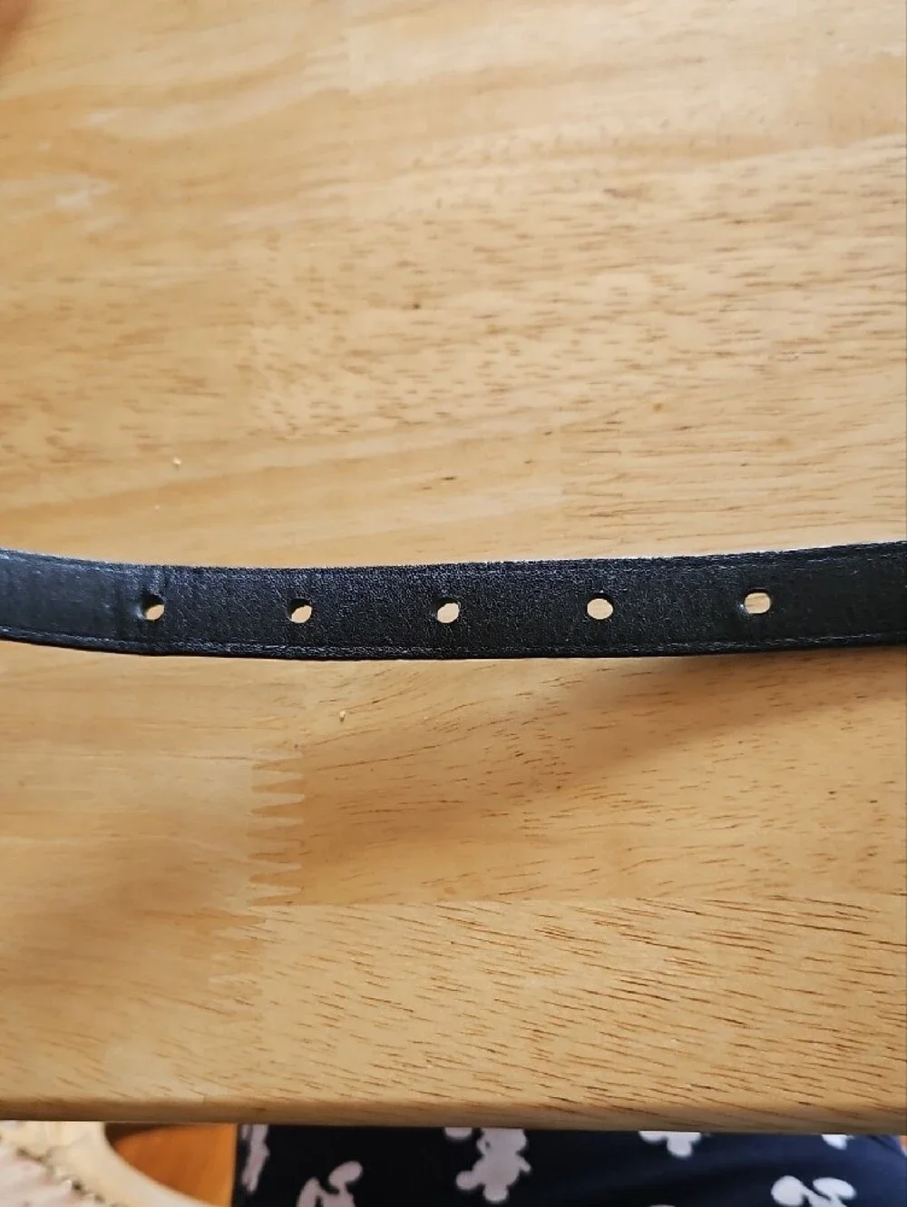 Brighton Black Snakeskin Textured Leather Belt with Silver Buckle